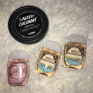 Lush Hand Scrub & Bath & Body Works